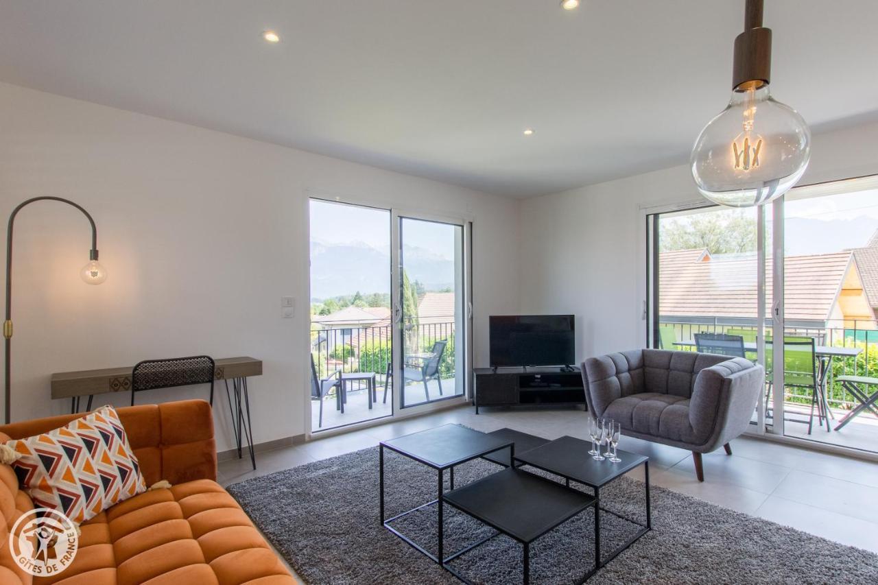Appartement Duplex Jardin Sévrier Extérieur photo